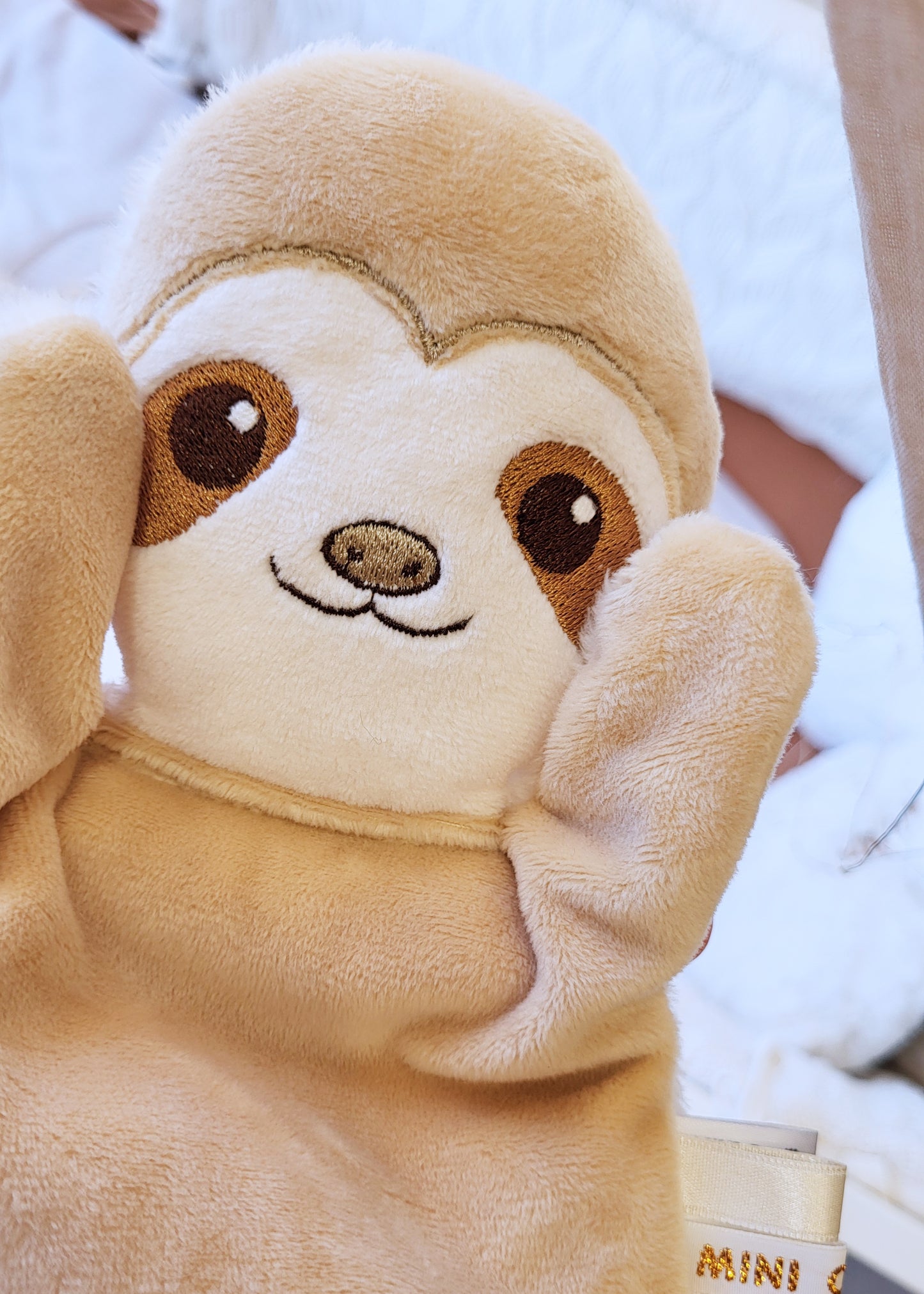 Mini doudou PARESSEUX beige