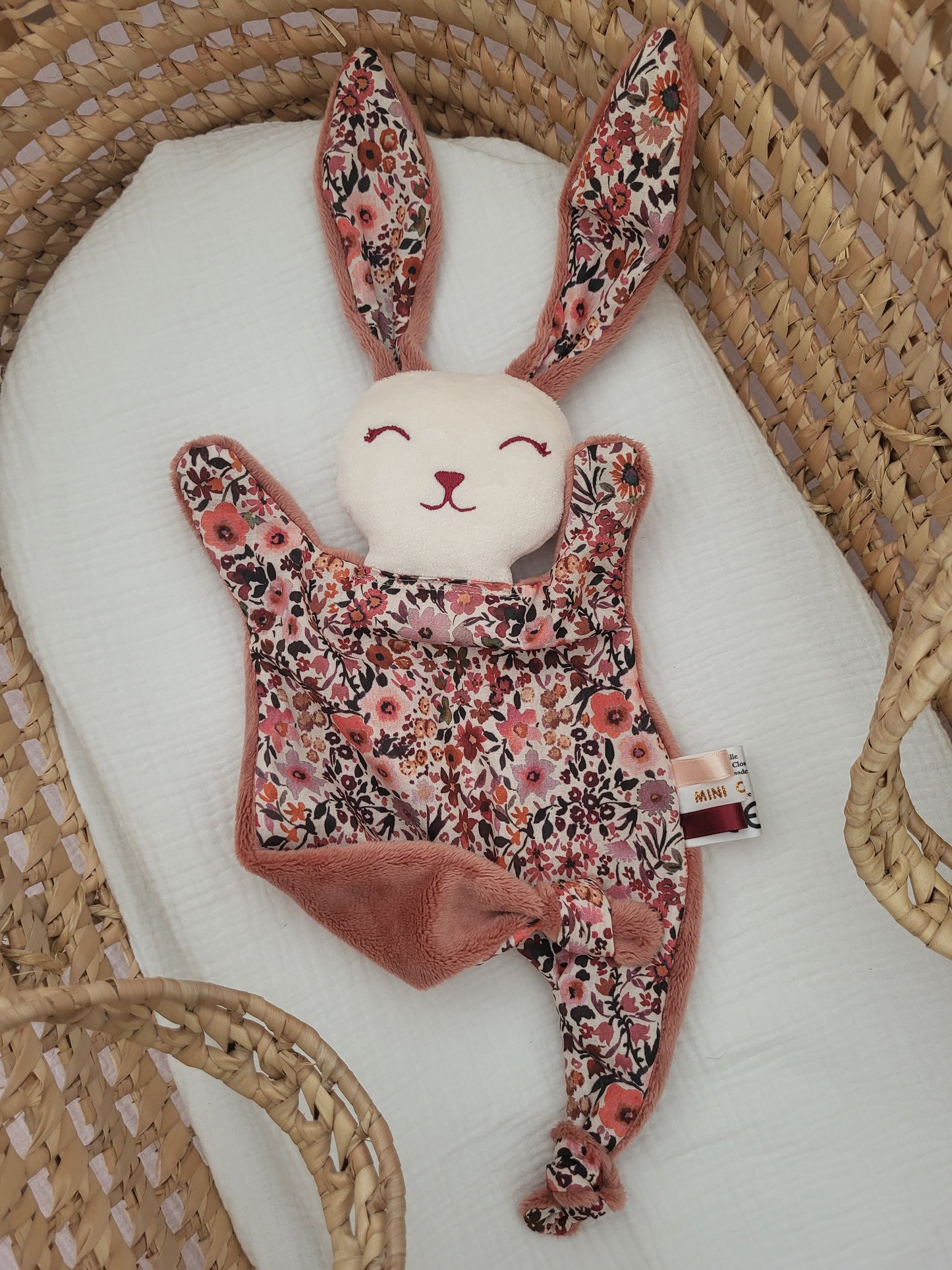 Grand doudou lapin POPPY