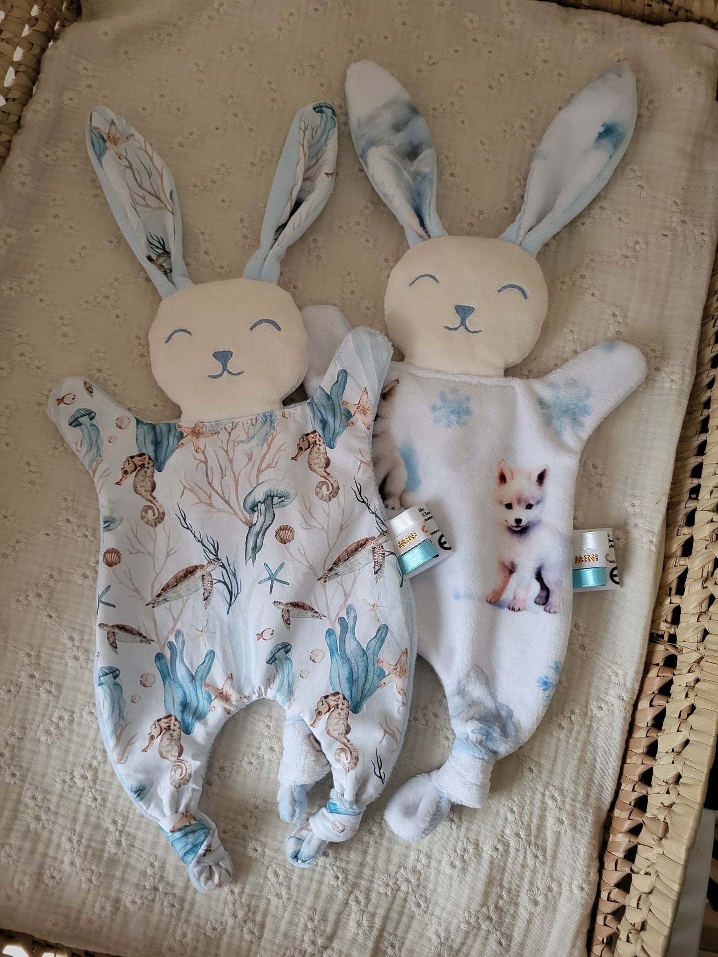 Grand doudou lapin MER