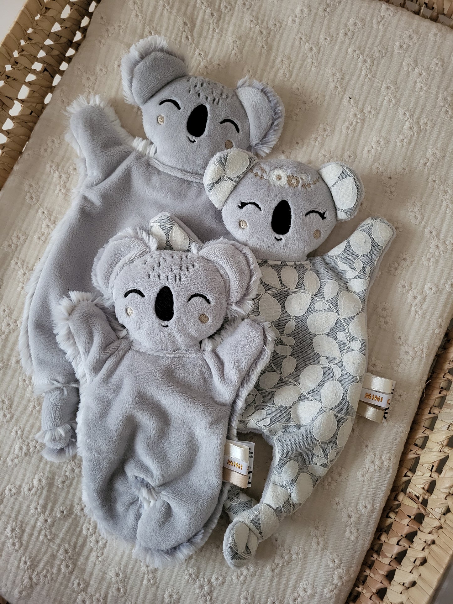 Doudou KOALA gris