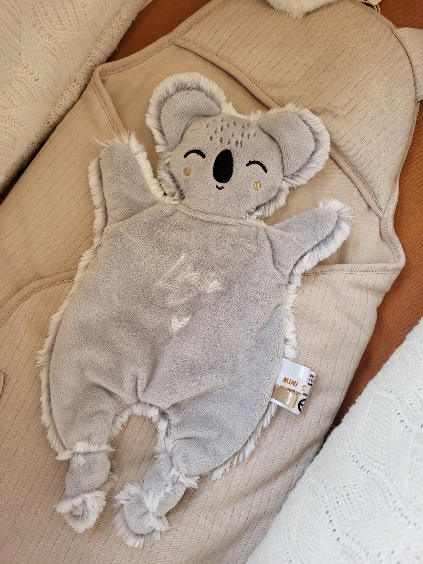 Doudou KOALA gris