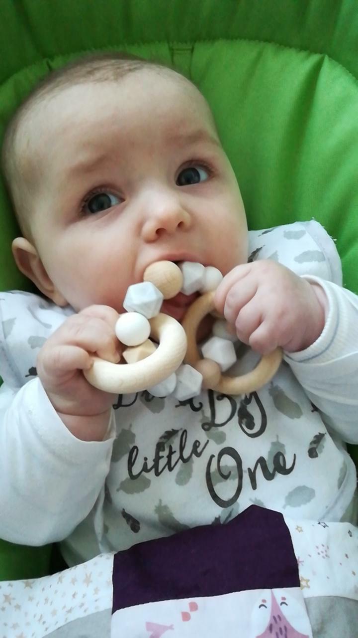 Anneau de dentition MOUTARDE