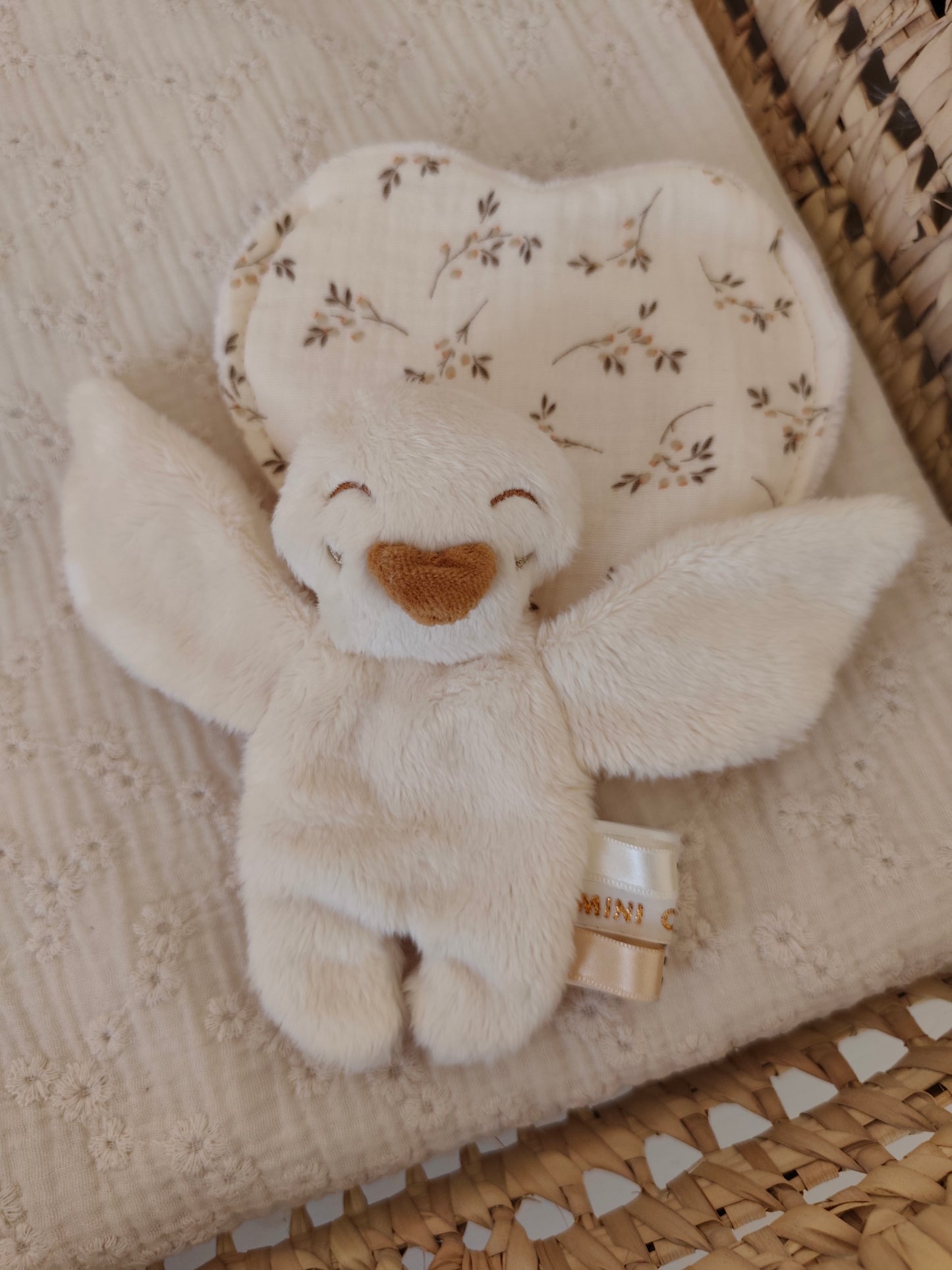 Doudou RECONFORT mini oie