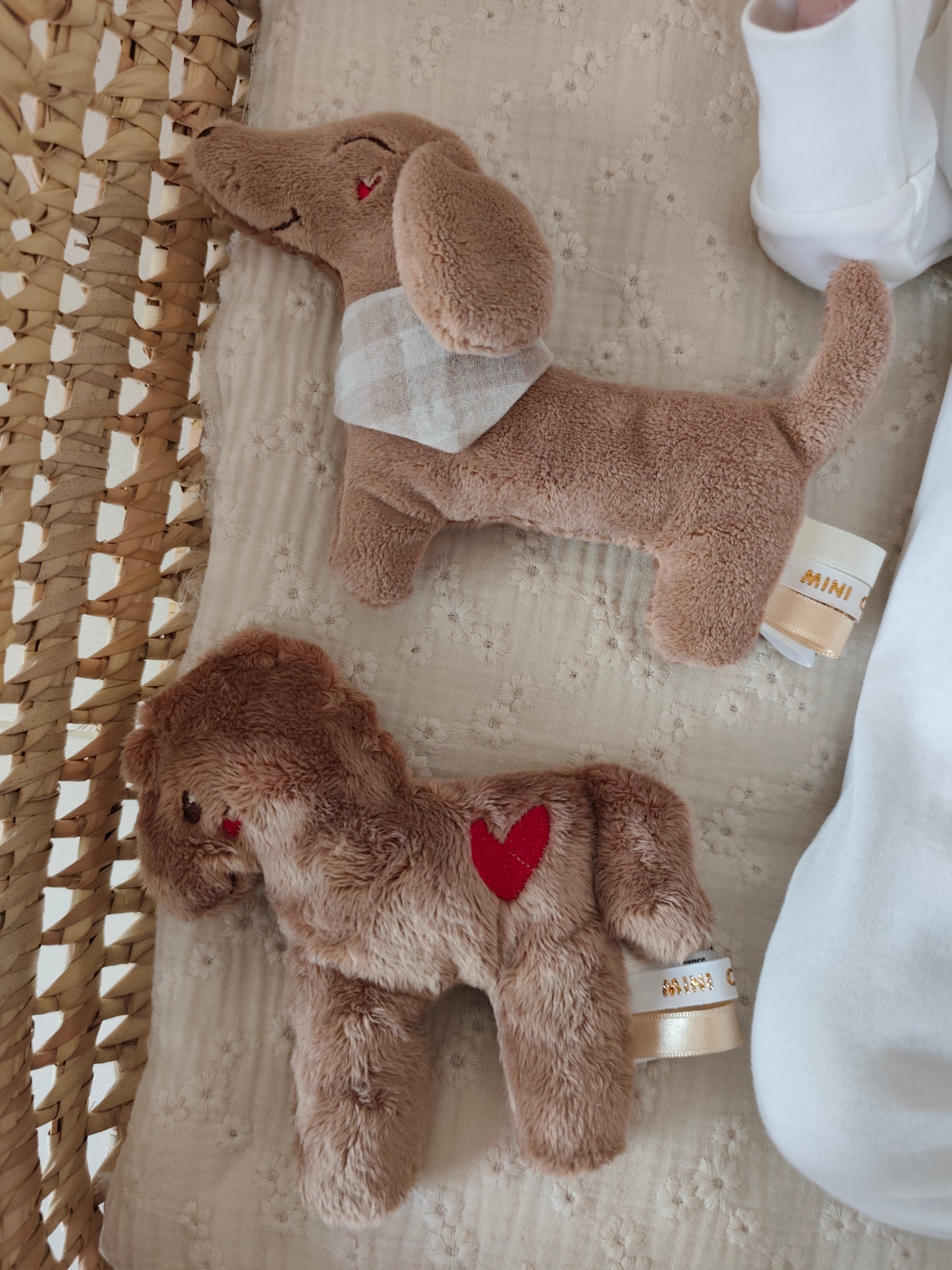 Hochet CHEVAL polaire marron éveil bébé