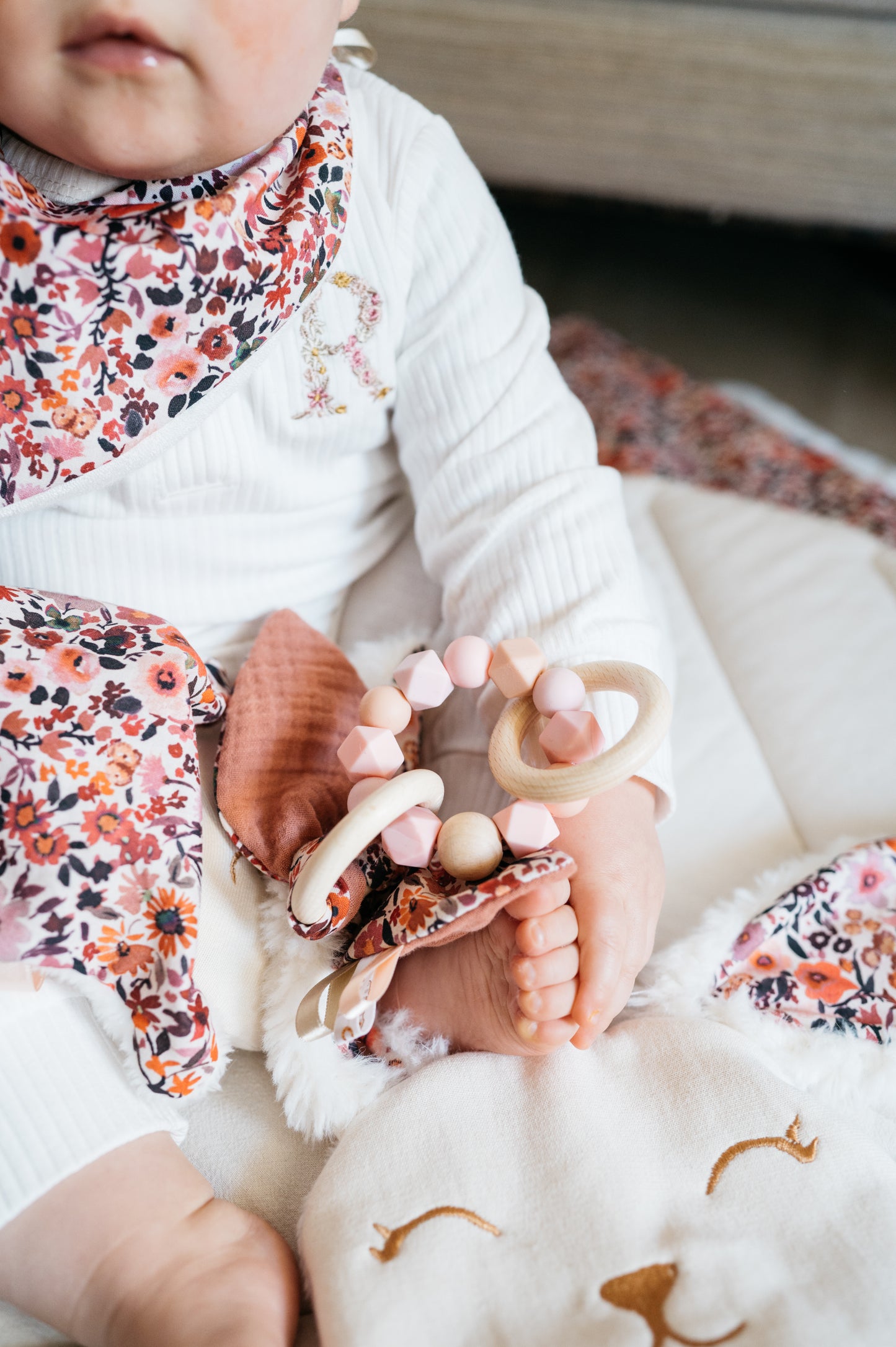 Coffret Anneau de dentition + hochet BIRDY