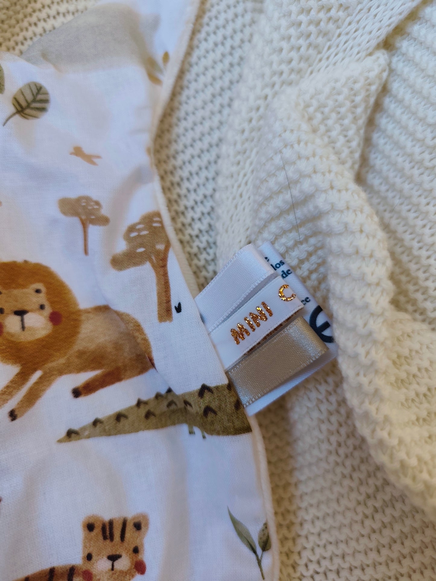 Grand doudou lapin SAVANE
