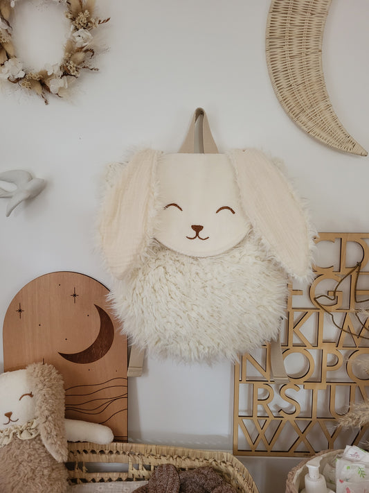 Sac à dos LAPINOU PERSONNALISE pour école maternelle ou nounou