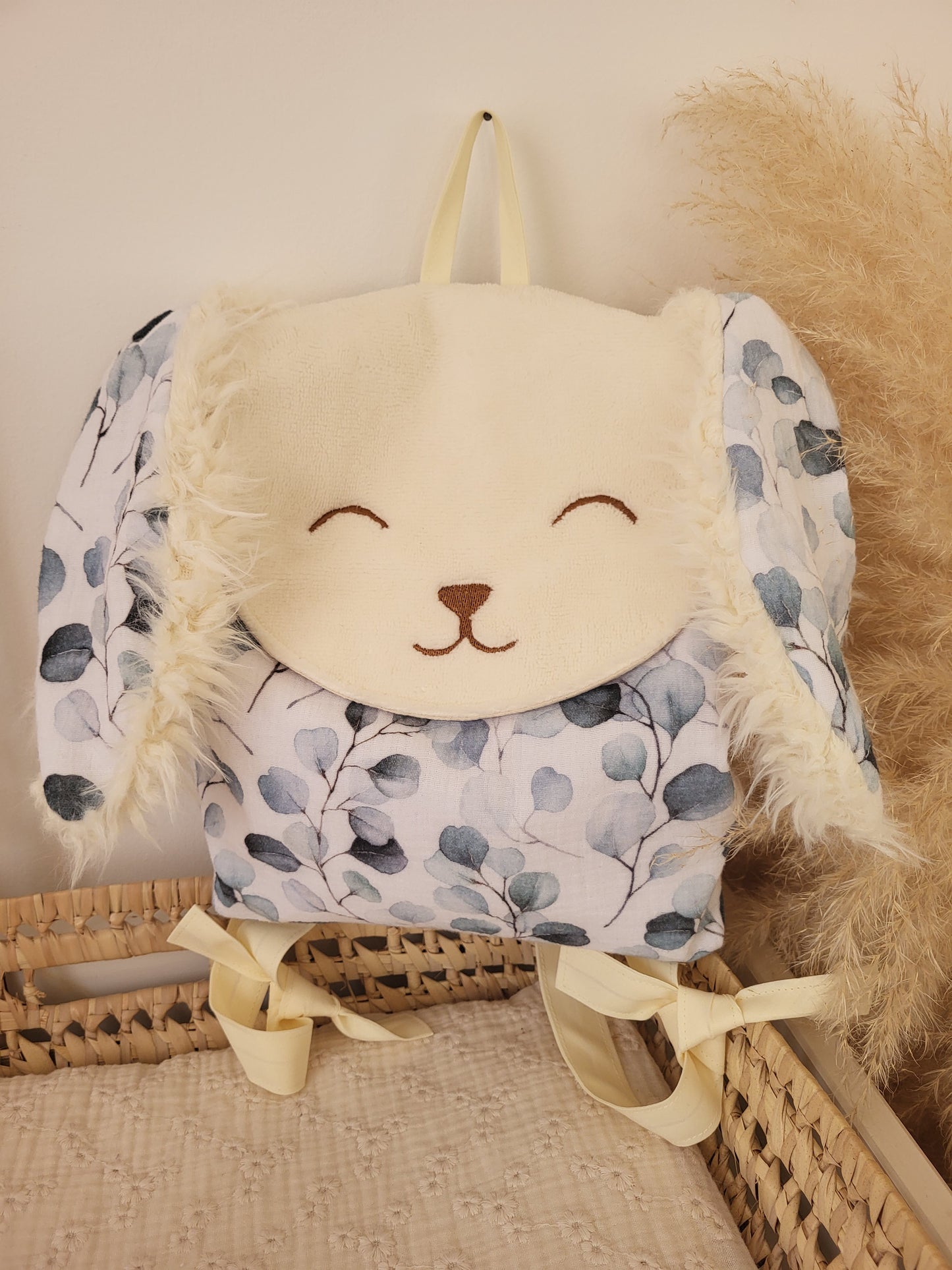 Sac à dos LAPINOU PERSONNALISE pour école maternelle ou nounou