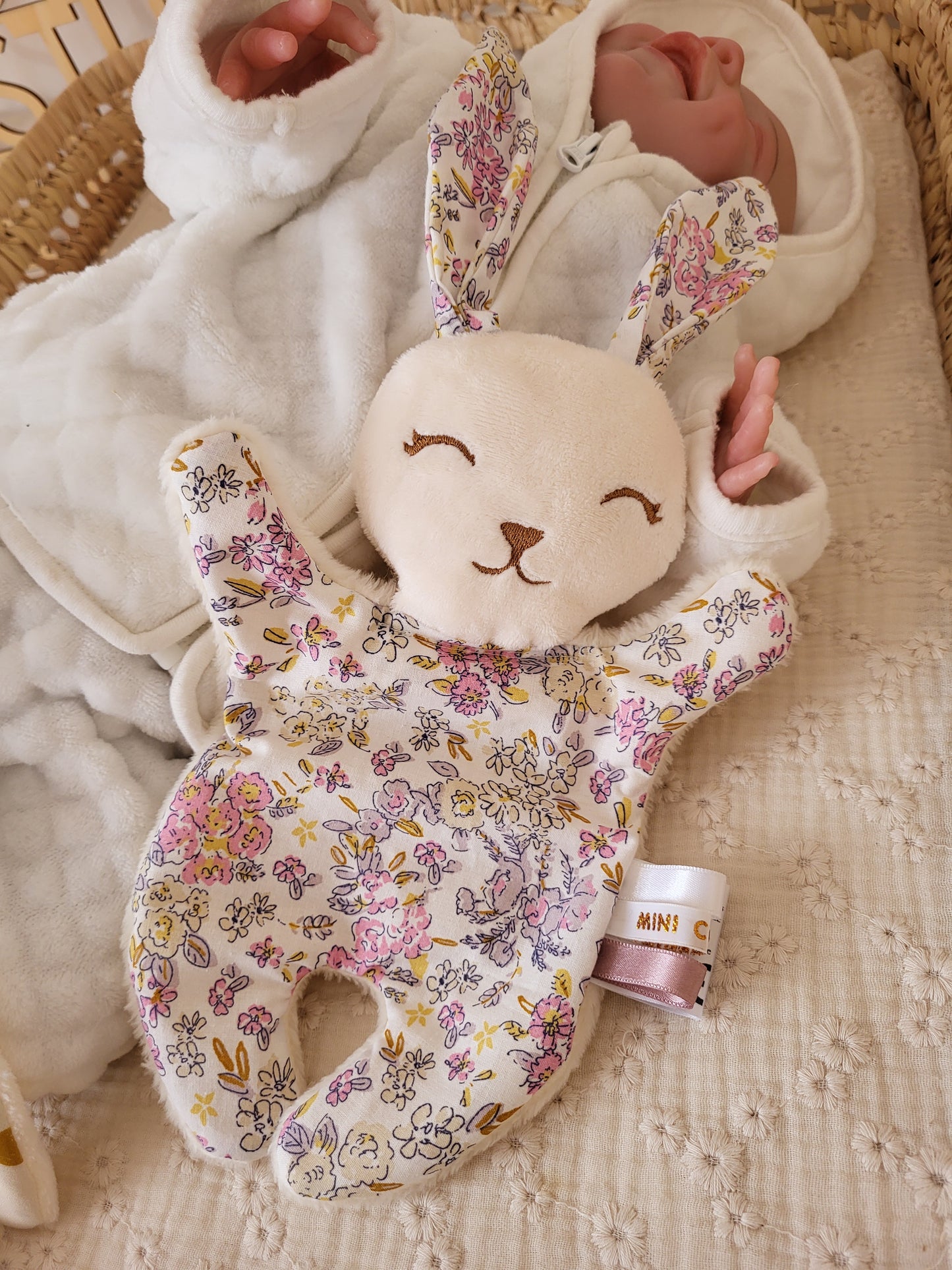 Mini doudou lapin PARME