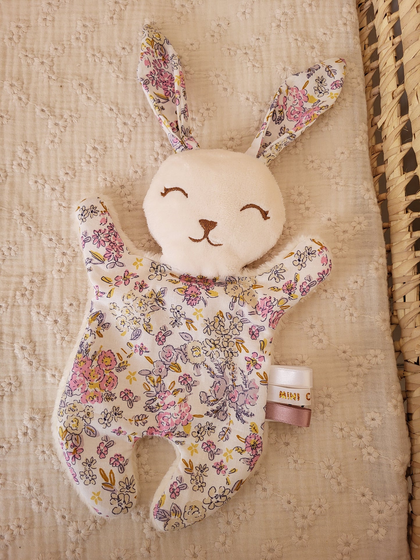 Mini doudou lapin PARME