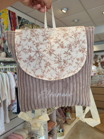Sac à dos PERSONNALISE pour école maternelle ou nounou