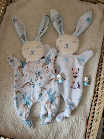 Grand doudou lapin MER