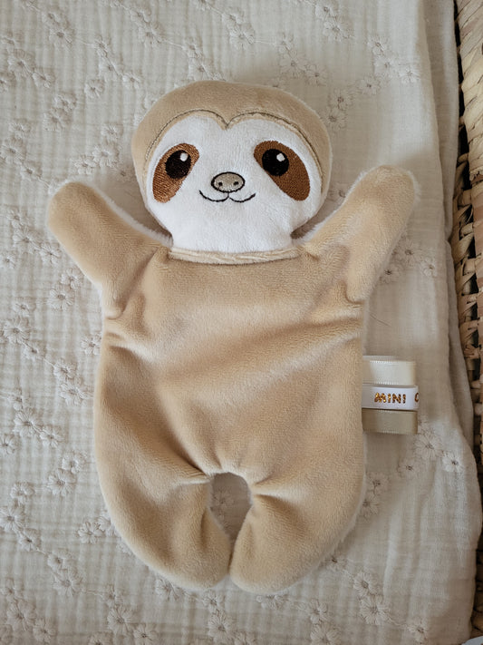 Mini doudou PARESSEUX beige