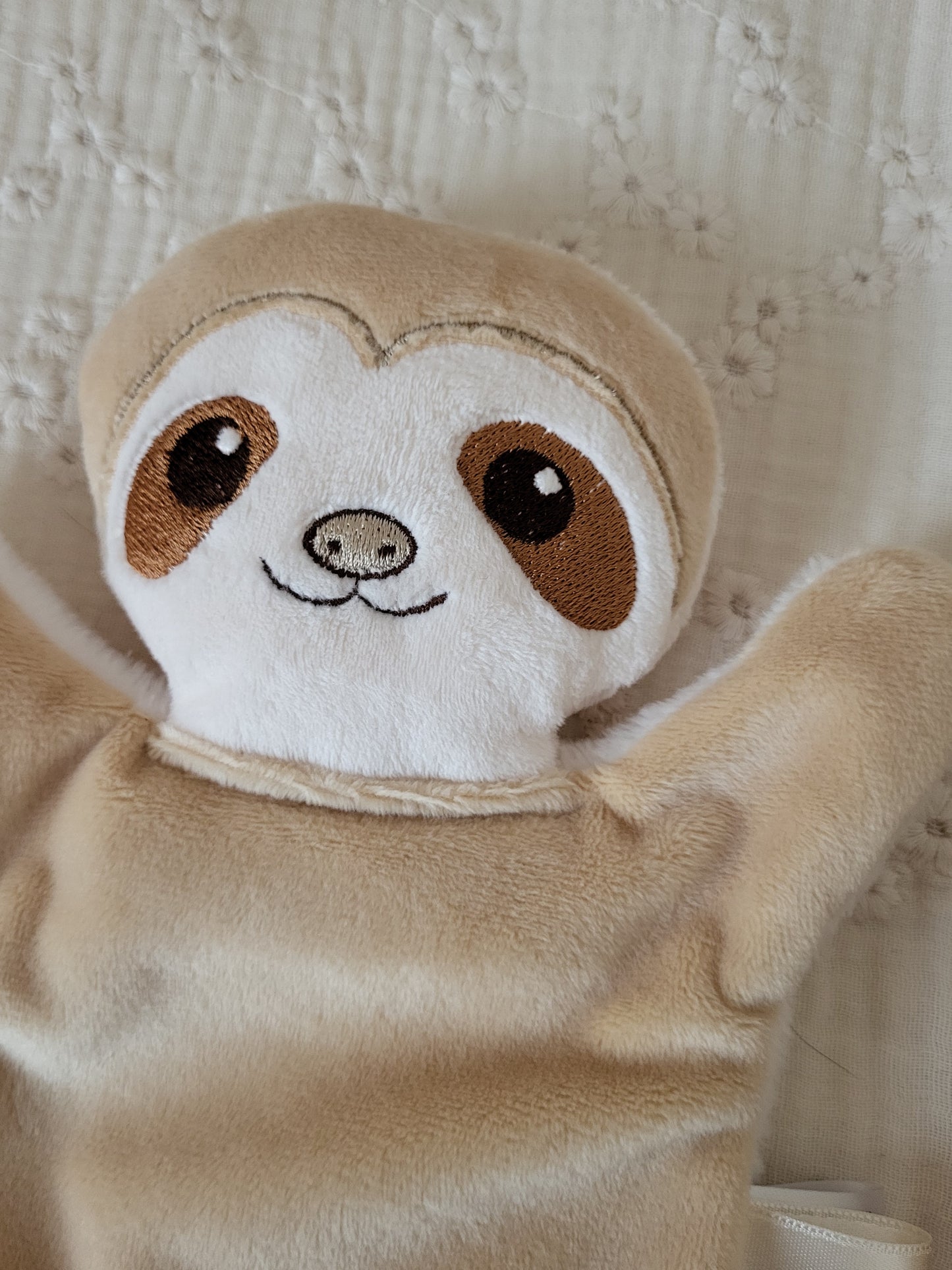 Mini doudou PARESSEUX beige