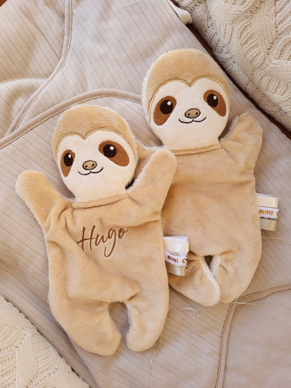 Mini doudou PARESSEUX beige