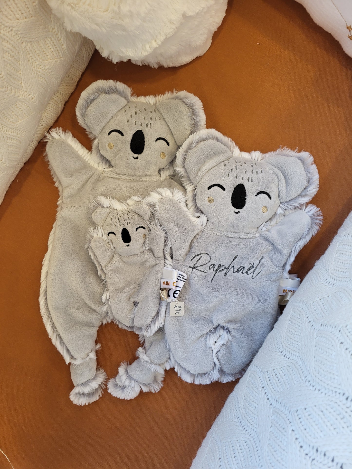 Doudou KOALA gris