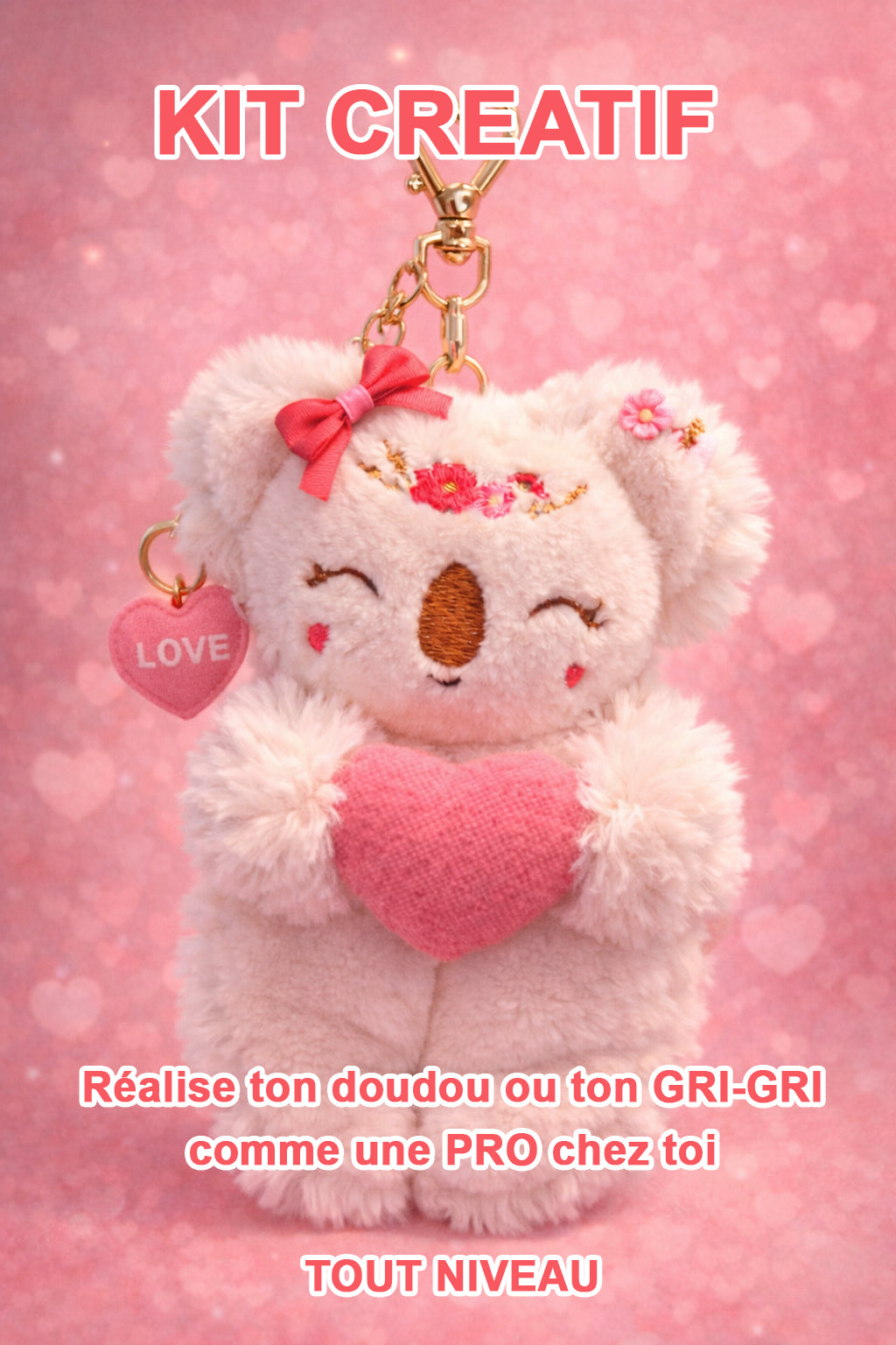 KIT doudou réconfort ou GRI-GRI