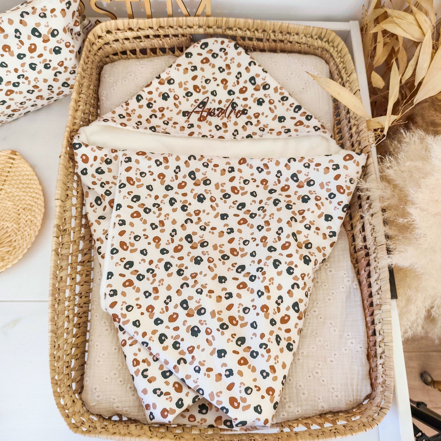 Cape de bain LEOPARD