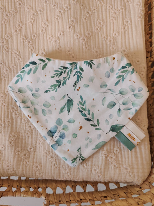 Bavoir BANDANA EUCALYPTUS