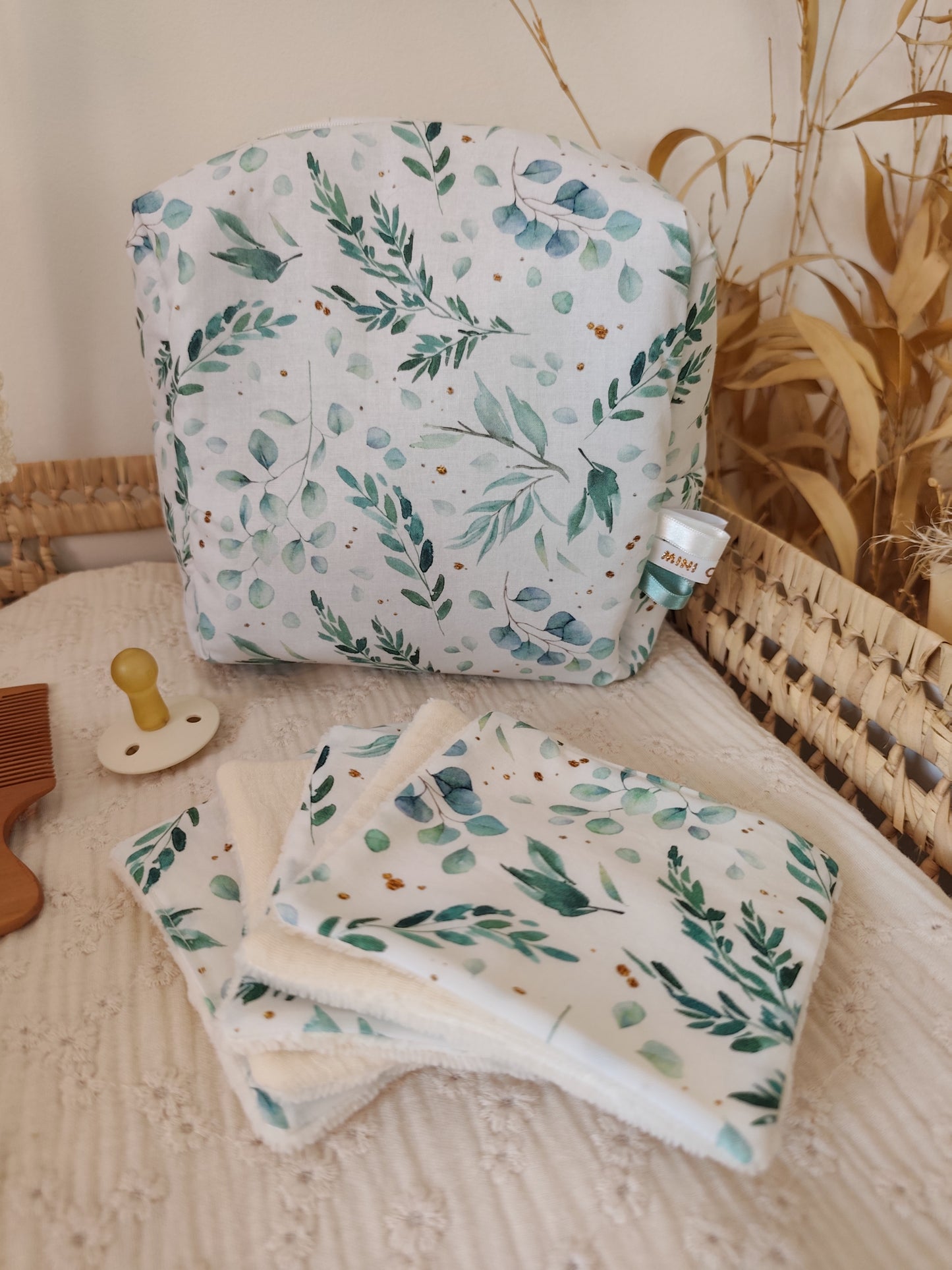 lot de 5 lingettes EUCALYPTUS