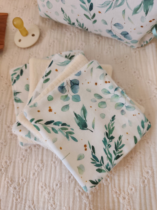 lot de 5 lingettes EUCALYPTUS