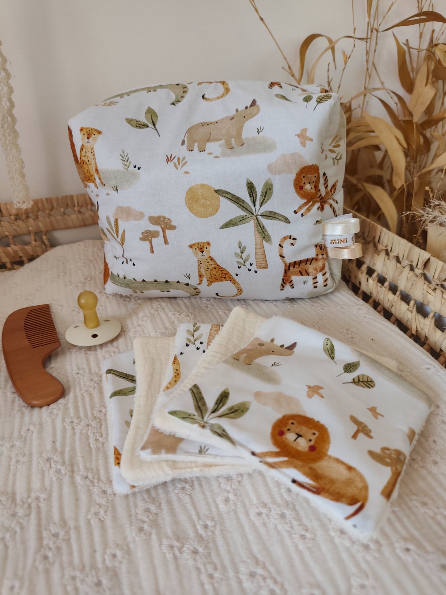 lot de 5 lingettes SAVANE