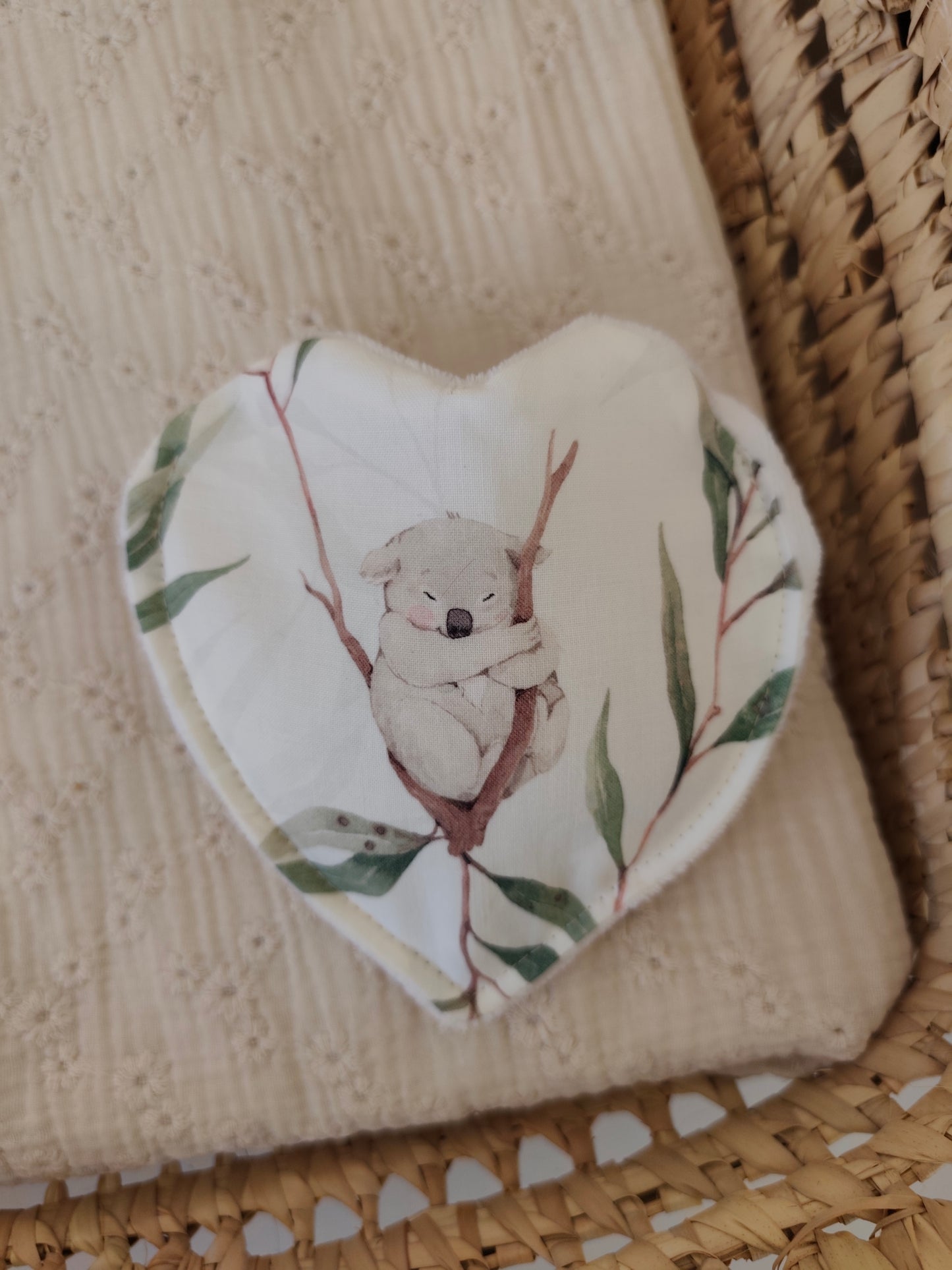 Doudou RECONFORT mini koala gris
