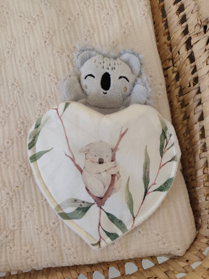 Doudou RECONFORT mini koala gris