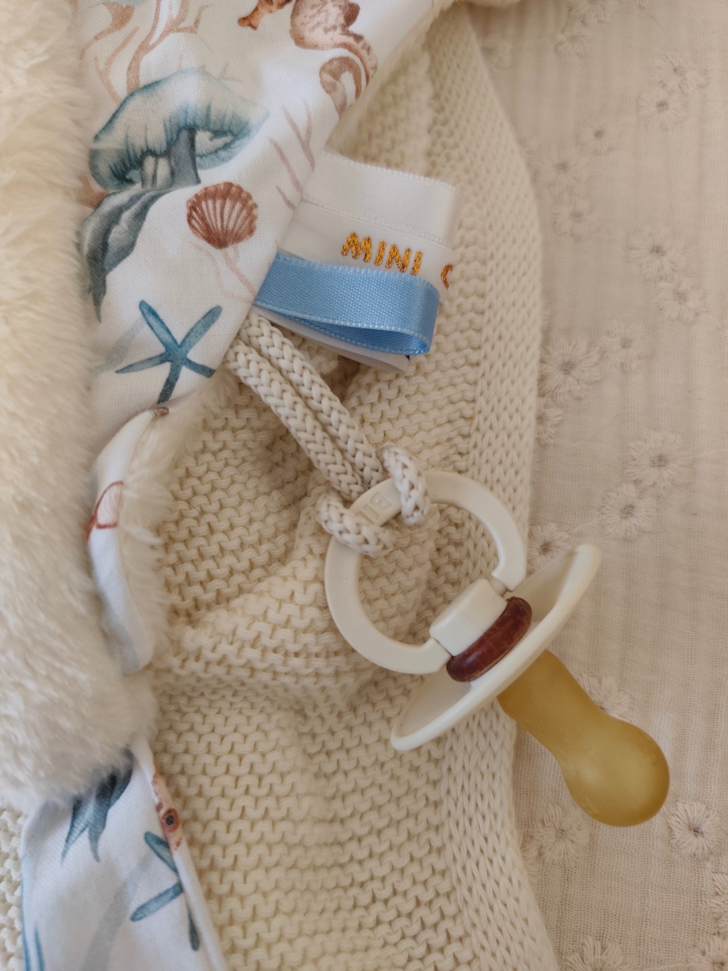 Doudou raie manta MER bleu