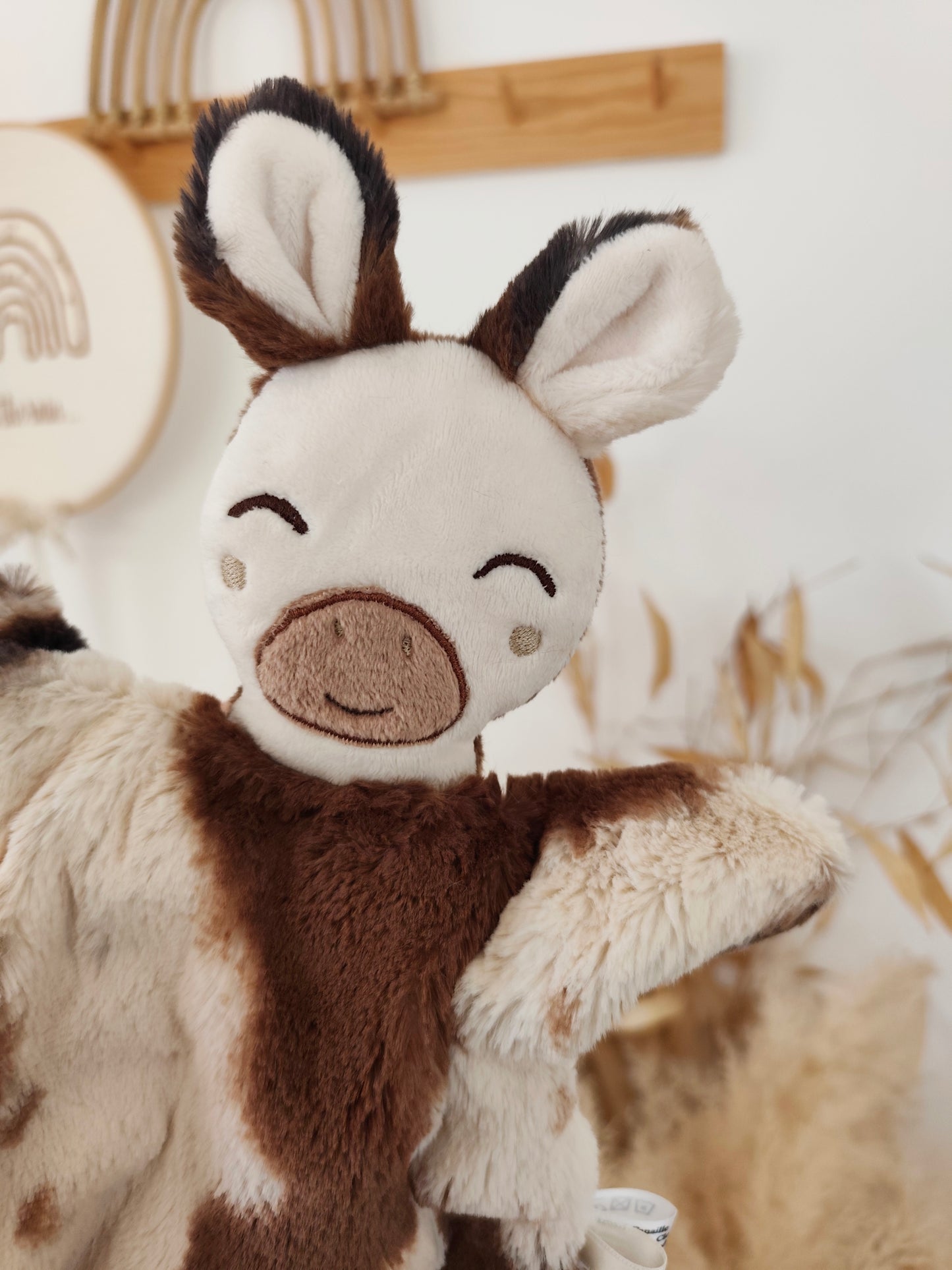 Doudou CHEVAL PONEY fourrure