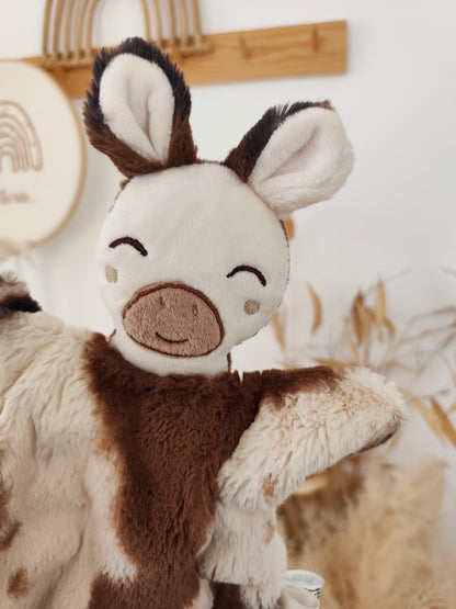 Doudou CHEVAL PONEY fourrure