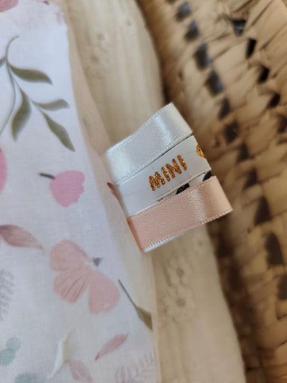 Grand doudou lapin BIRDY rose