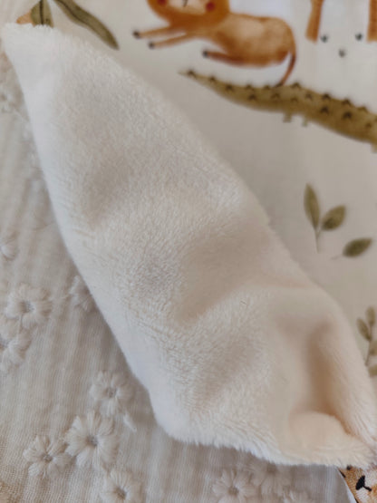 Grand doudou lapin SAVANE marron