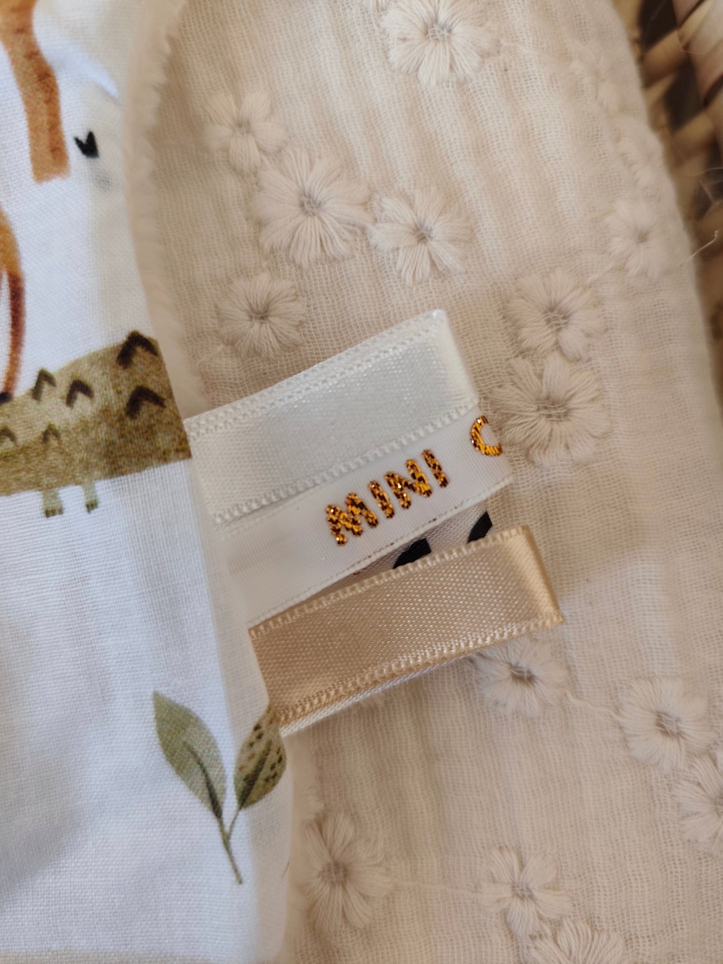 Mini doudou lapin SAVANE marron