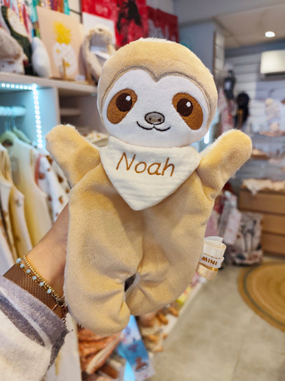 Mini doudou PARESSEUX beige