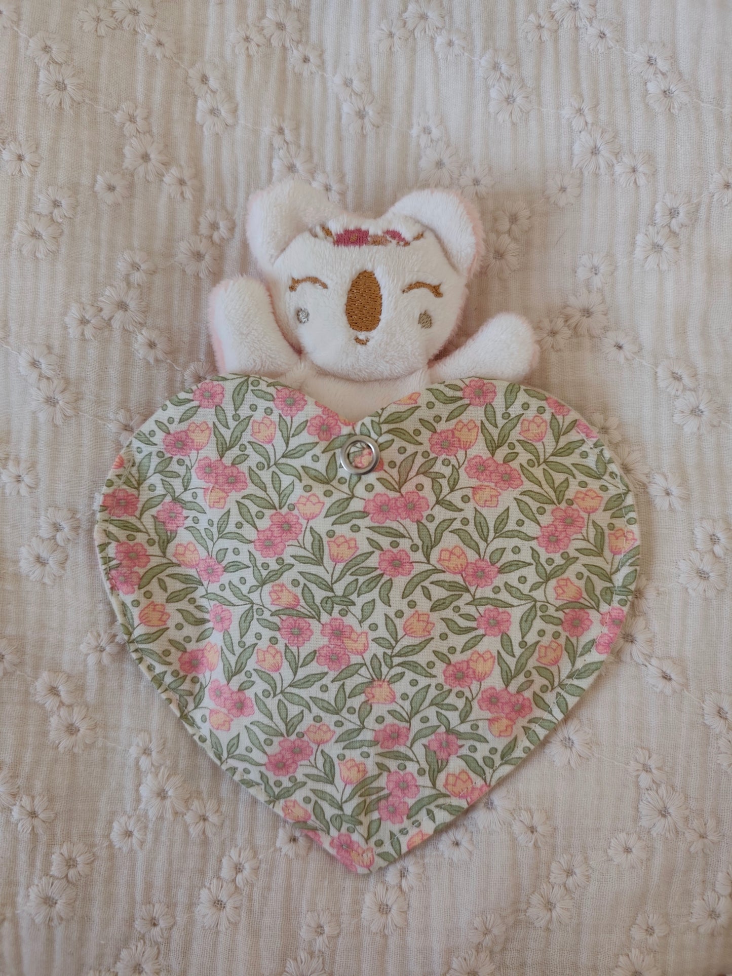 Doudou RECONFORT mini koala écru