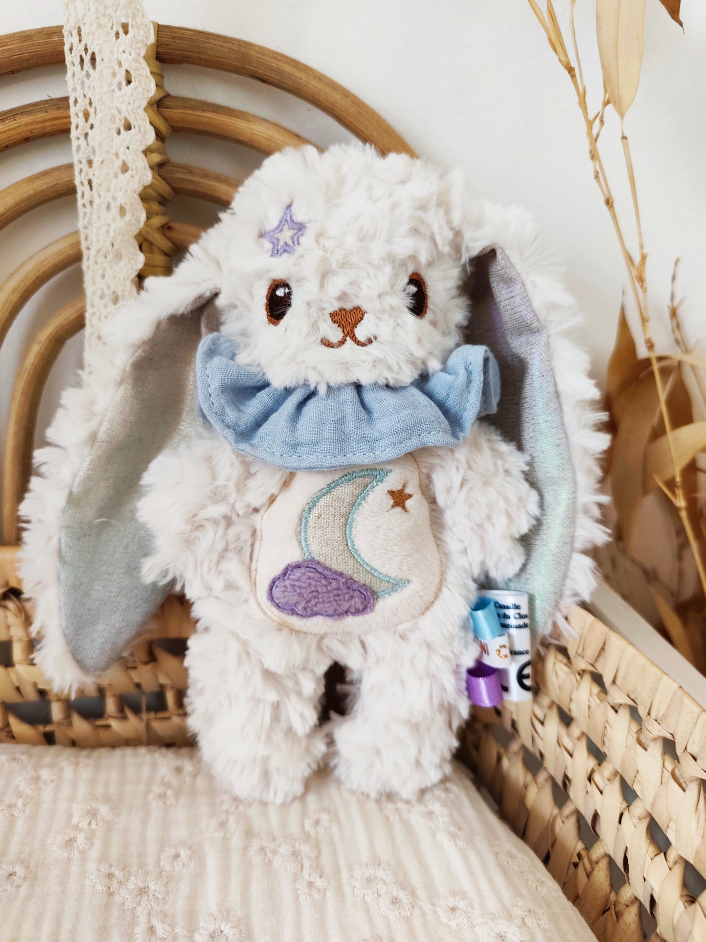 Doudou peluche KAWAII arc en ciel