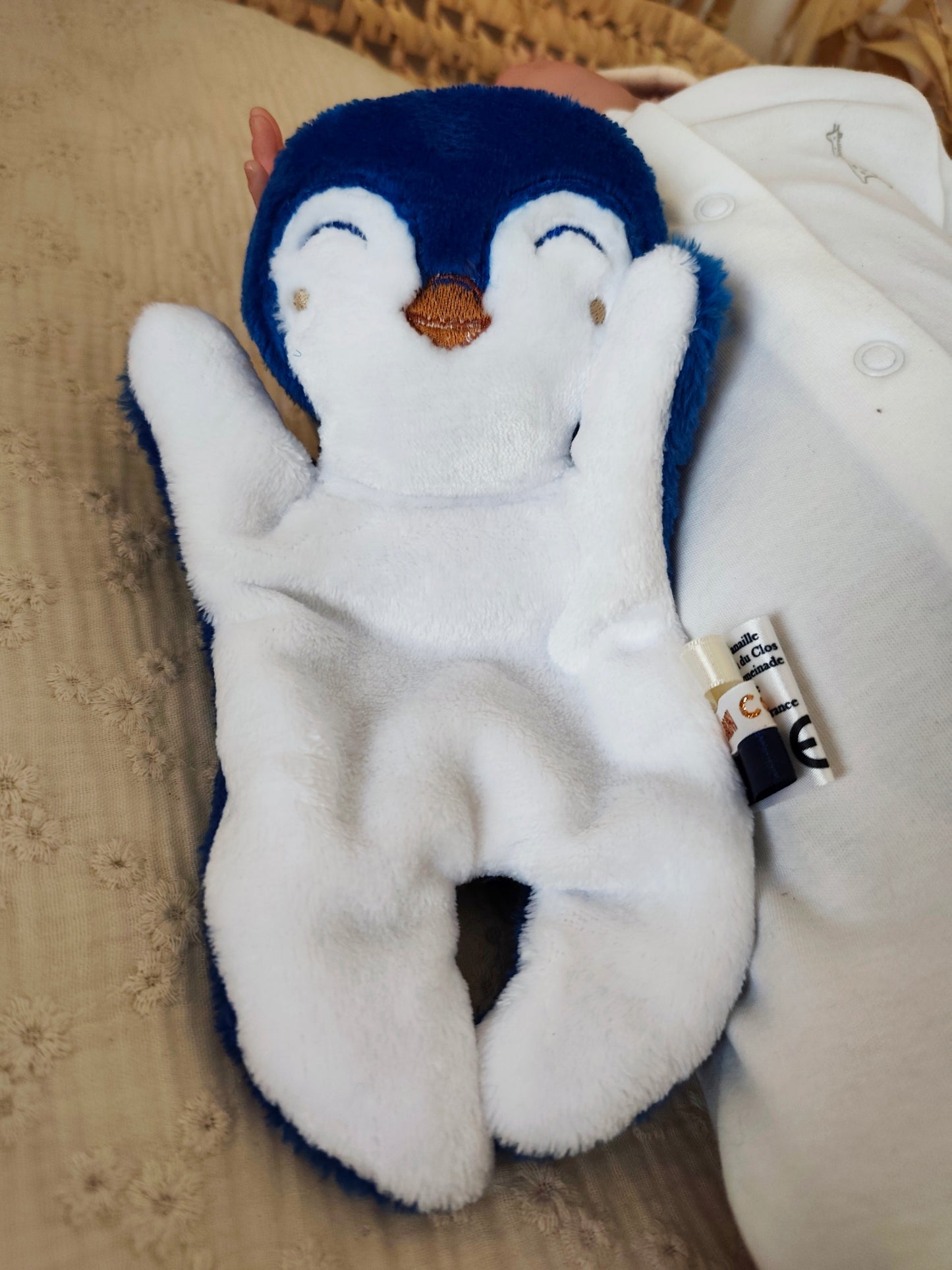 Mini doudou PINGOUIN
