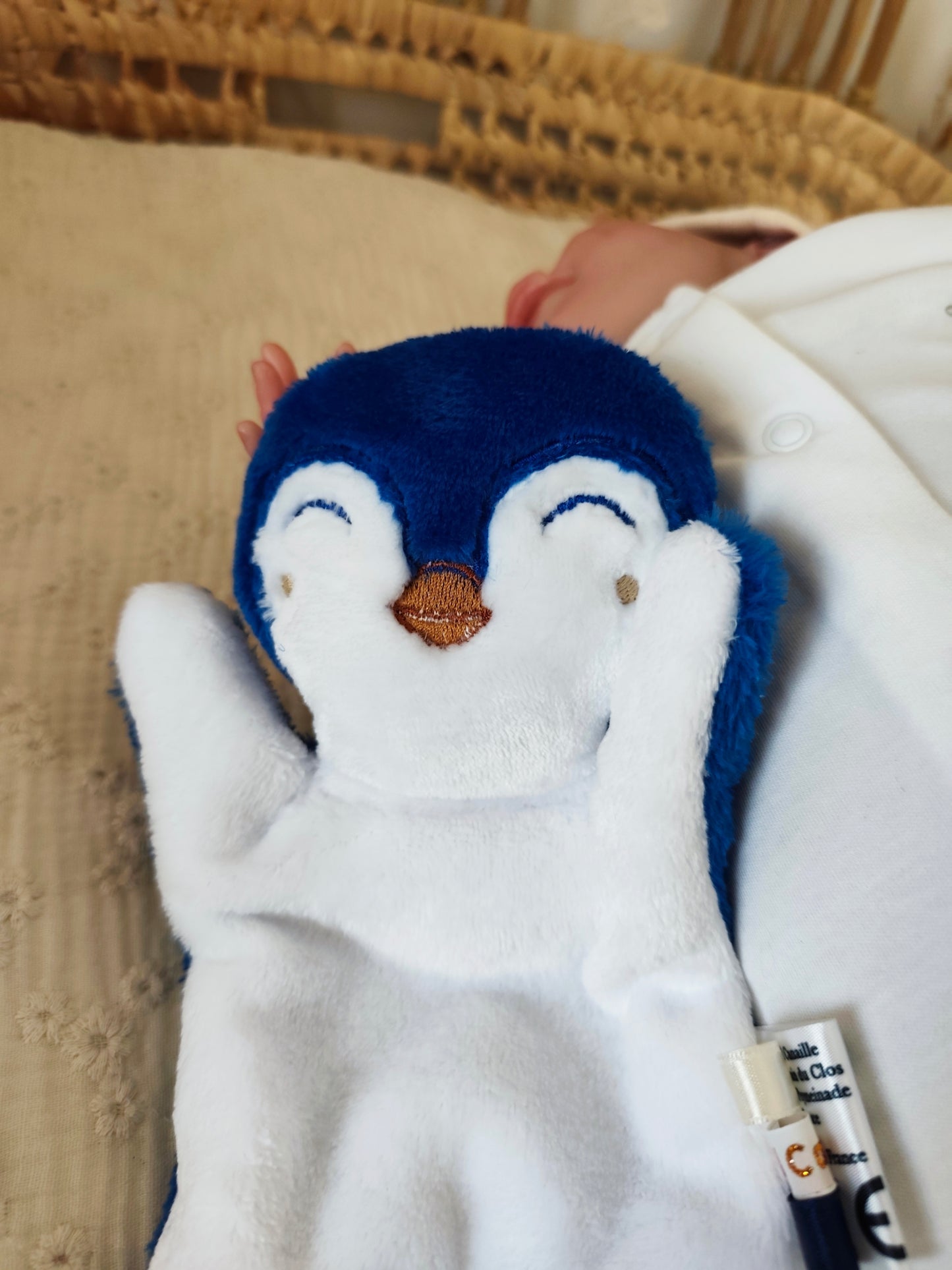 Mini doudou PINGOUIN