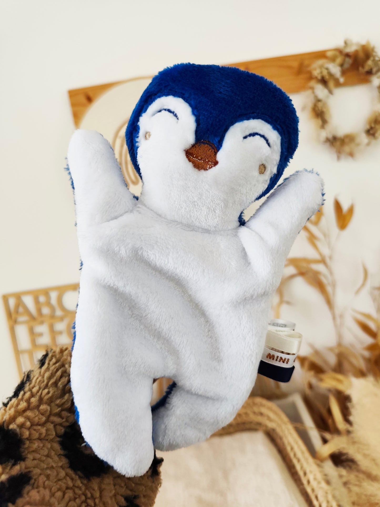 Mini doudou PINGOUIN