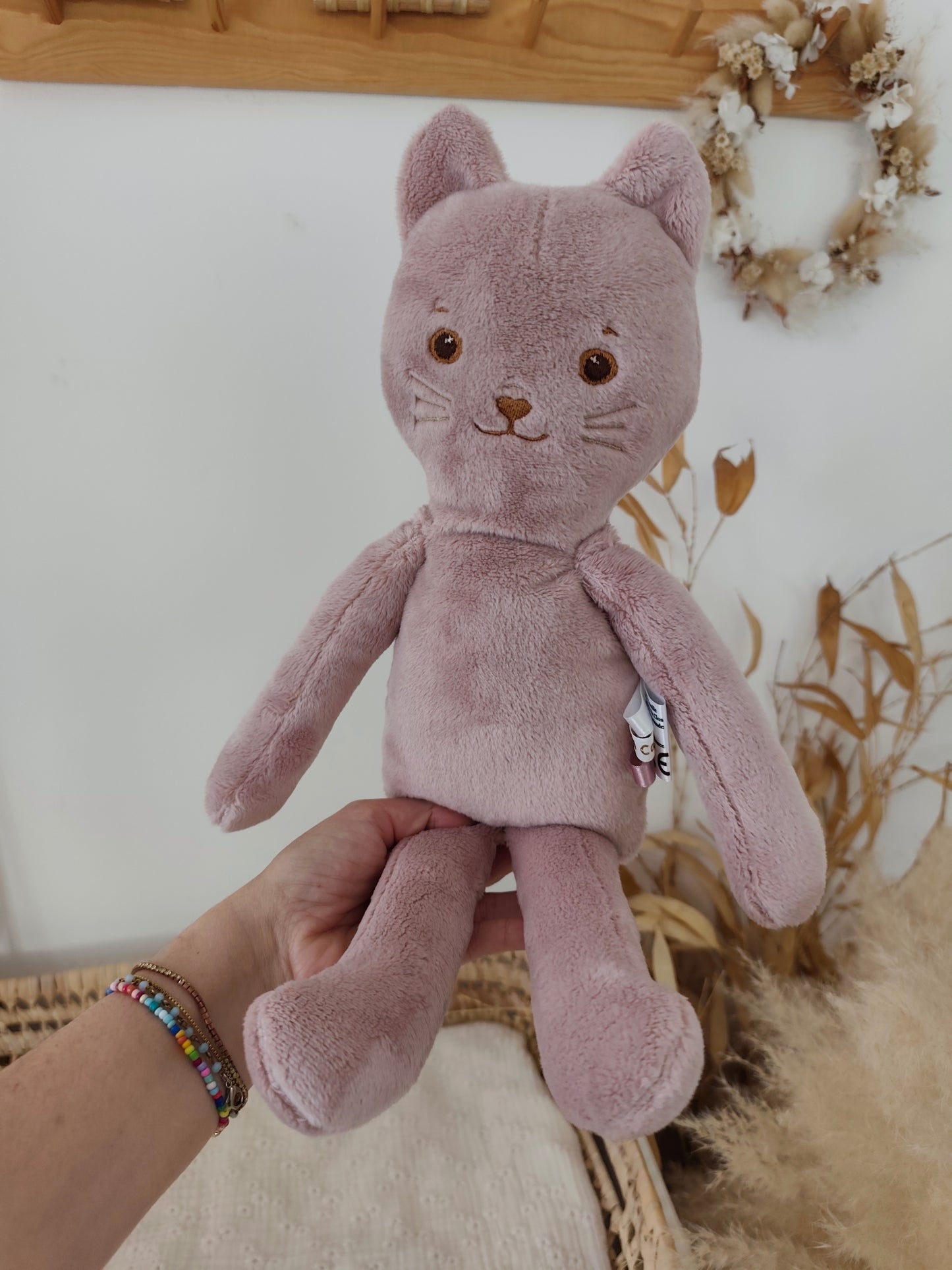 Peluche poupée chat ROSIE 45 cm