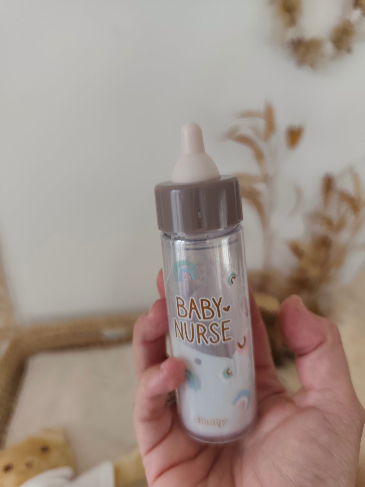 Biberon magique pour poupée peluche