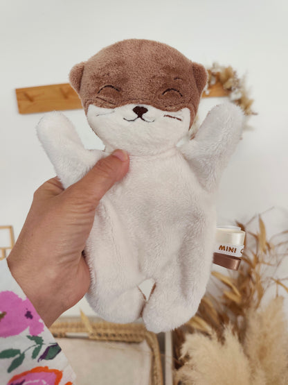 Mini doudou LOUTRE