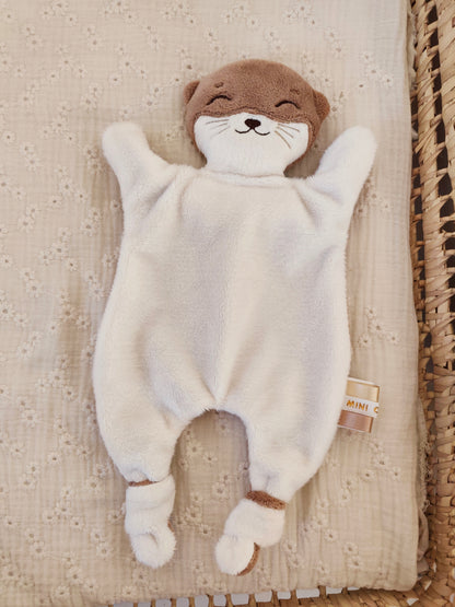 Doudou LOUTRE marron
