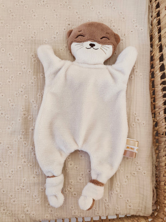 Doudou LOUTRE marron