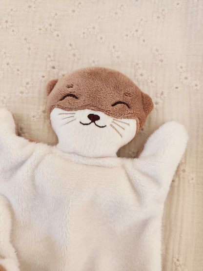Doudou LOUTRE marron