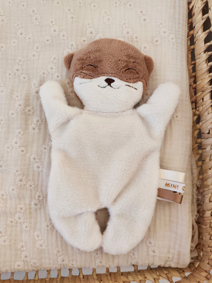 Mini doudou LOUTRE