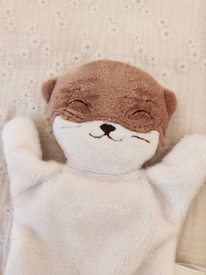 Mini doudou LOUTRE