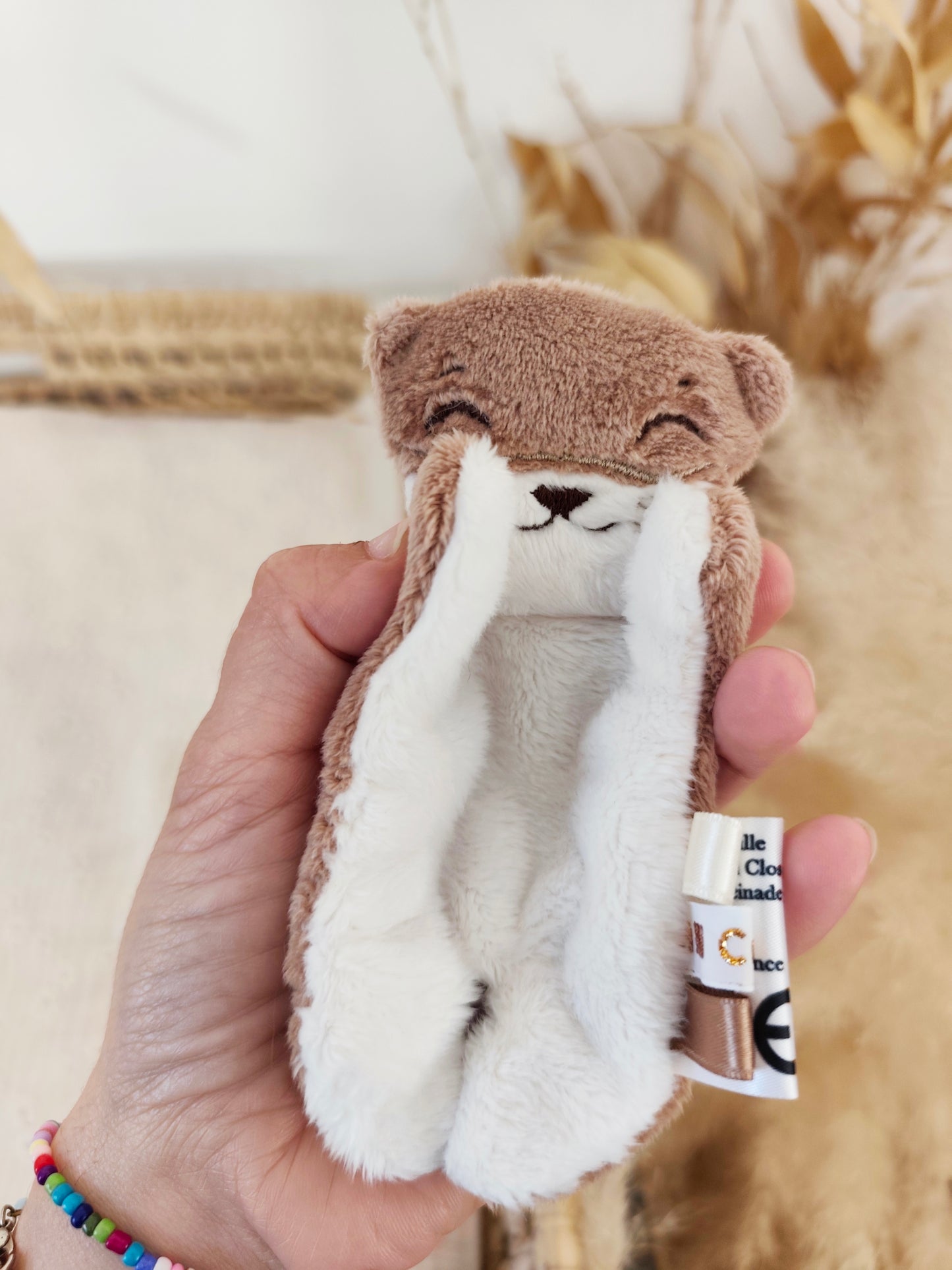 Doudou RECONFORT mini loutre