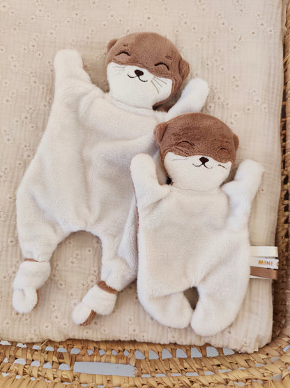 Mini doudou LOUTRE